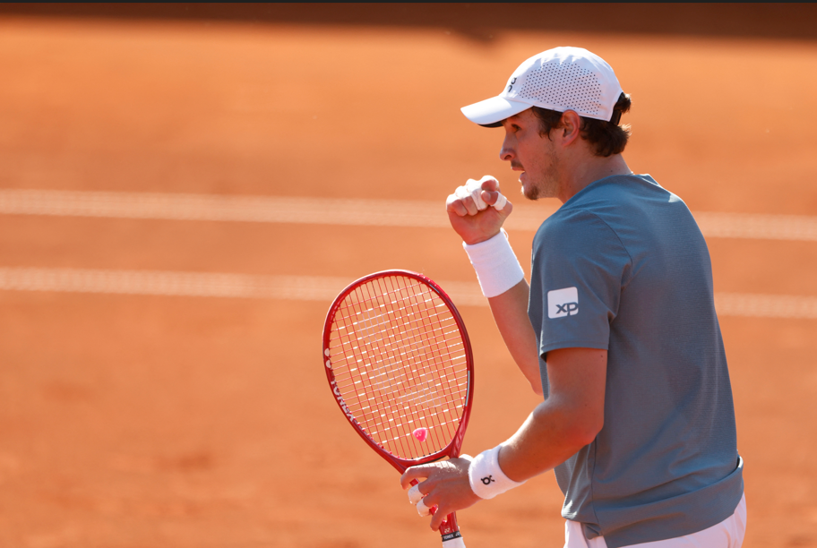 seu ritmo no jogo. No ano passado, na chave principal de Roland Garros pela prim