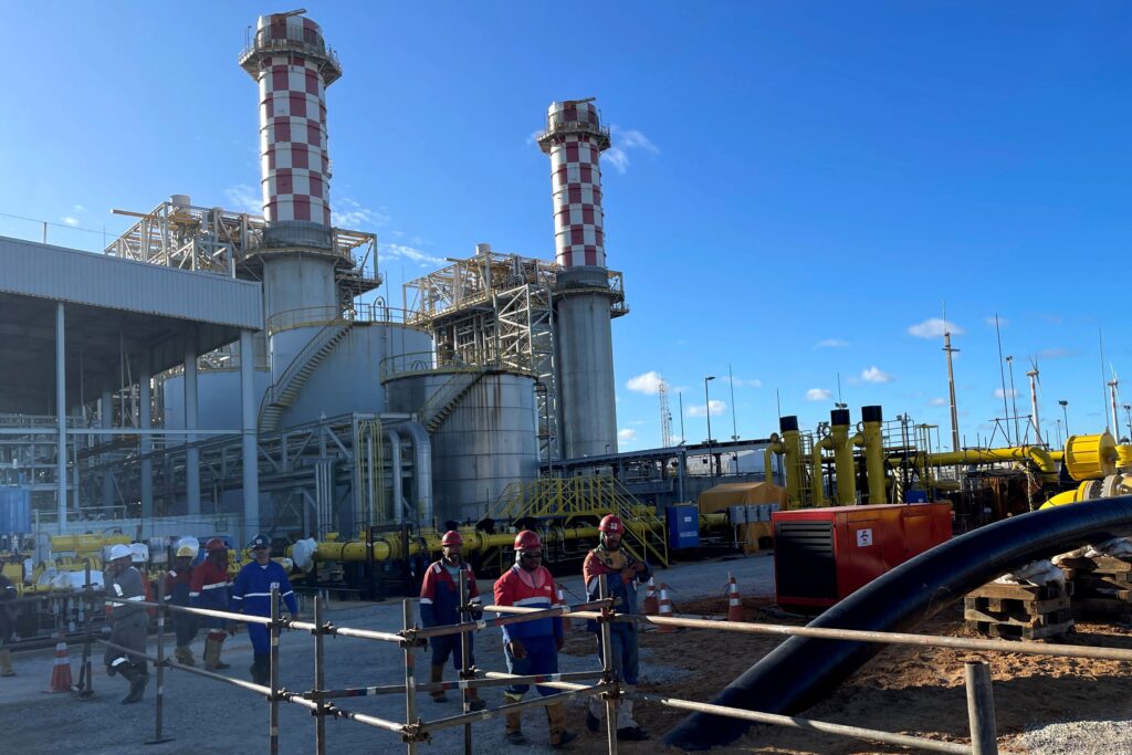 Terminal de importação de gás da Eneva em Aracaju, Sergipe, Brasil, em 8 de outubro de 2024. REUTERS/Marta Nogueira