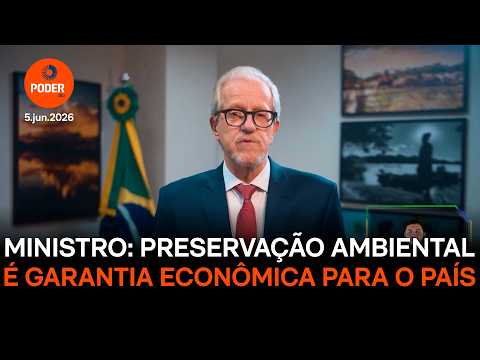 Ministro destaca preservação ambiental como pilar econômico do Brasil