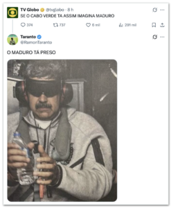 de-maduro-capturado-em-rede-social-veja/" target="_blank" rel="noopener">captura de Maduro