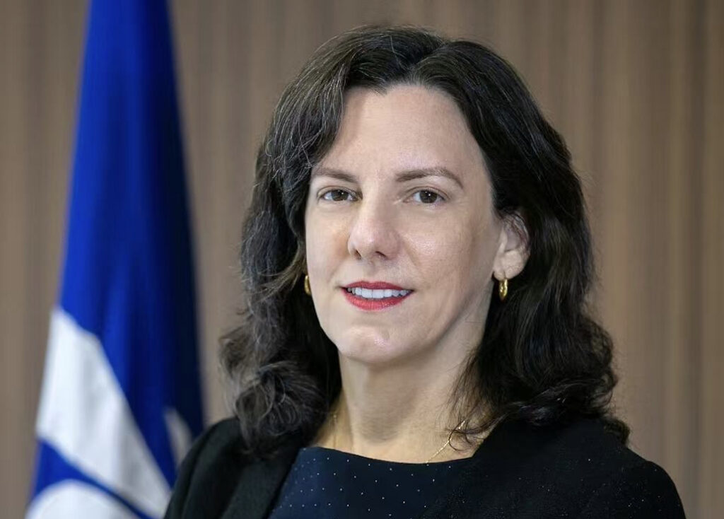 Na imagem, a subsecretária de Fiscalização da Receita Federal, Andrea Costa Chaves