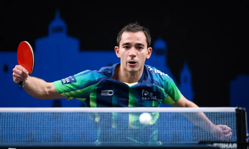 Hugo Calderano conquista título no WTT Star Contender e é vice nas duplas mistas