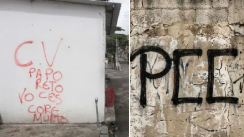 Comando Vermelho e Primeiro Comando da Capital • Reprodução