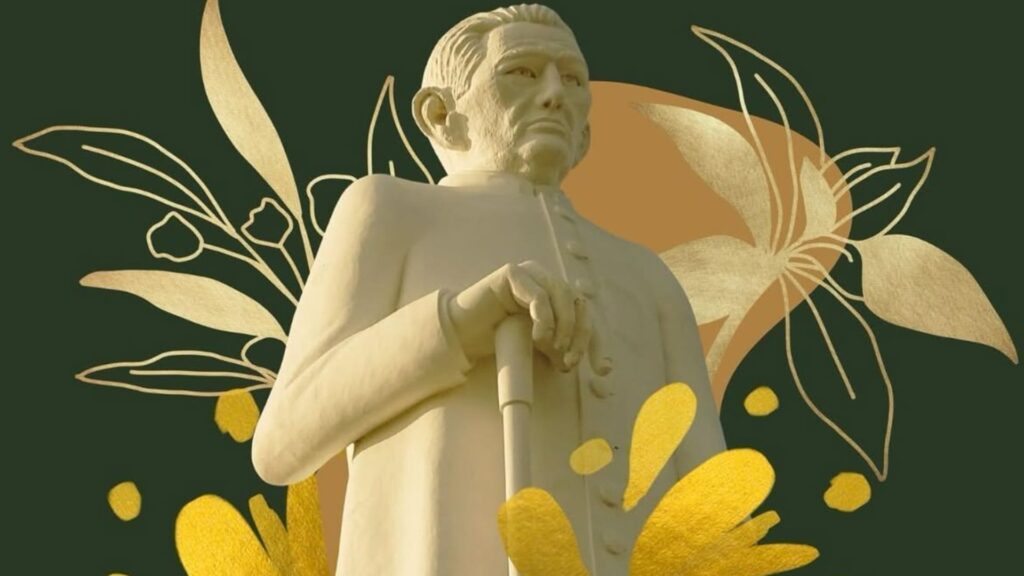 Na imagem, arte divulgada pela Prefeitura de Juazeiro do Norte mostra a estátua do Padre Cícero