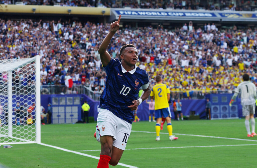 Mbappé comanda a seleção da França (IMAGN IMAGES via Reuters/Vincent Carchietta