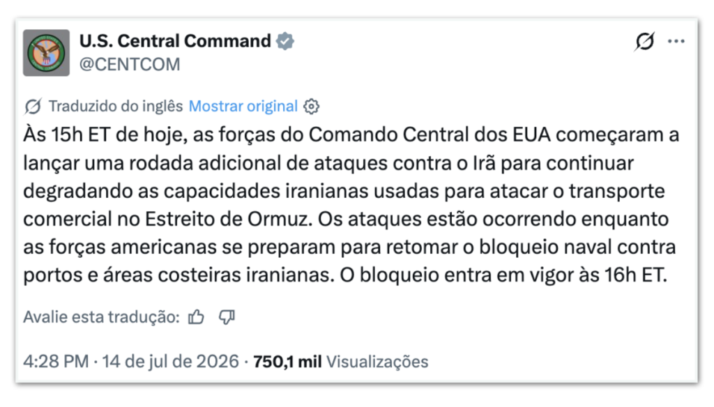 tação que beneficiam os EUA e seus aliados” , informou a agência estatal Irna ne