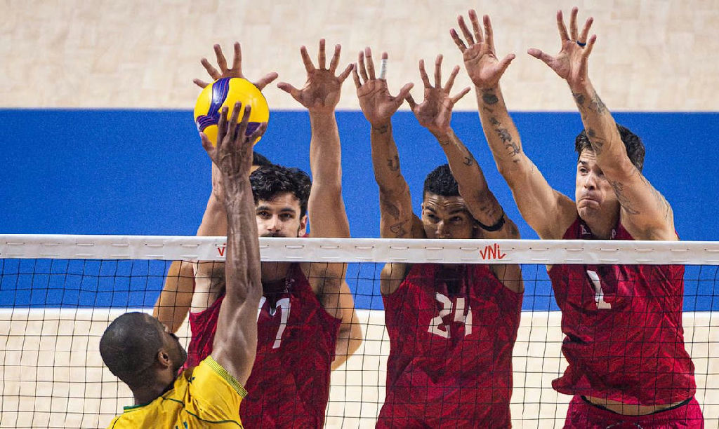 Brasil é derrotado pelos EUA e complica suas chances na Liga das Nações de vôlei