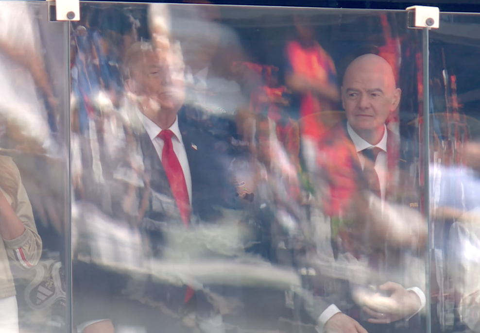 Trump e Infantino assistem à final da Copa do Mundo em Nova Jersey