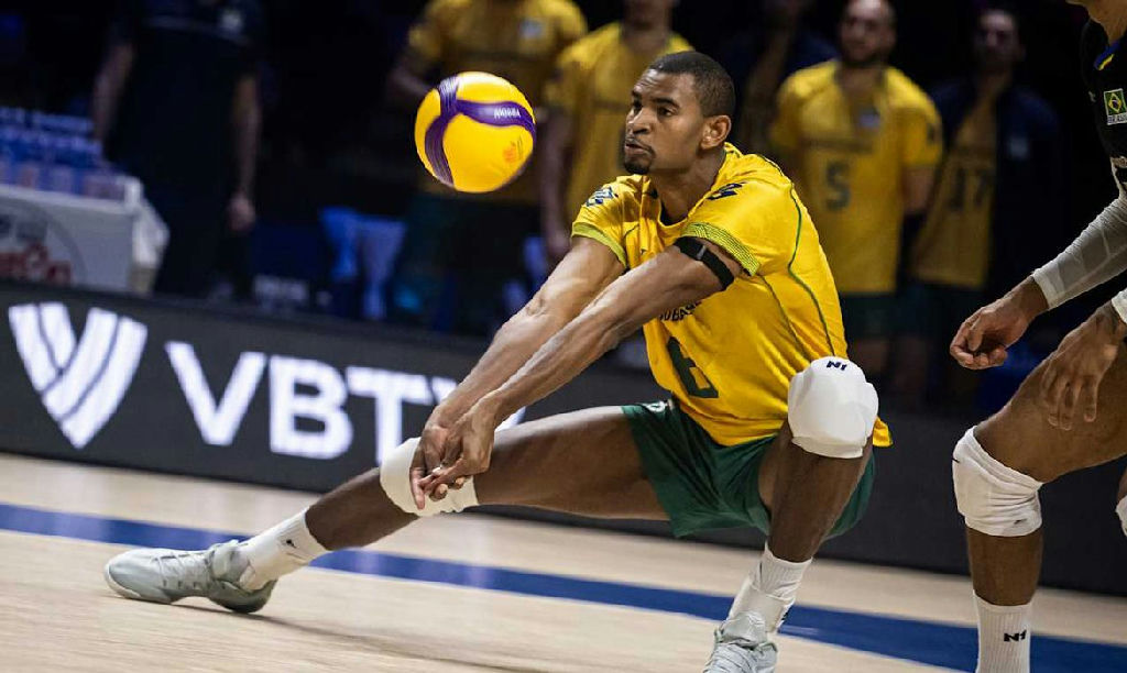 Brasil é eliminado na fase de grupos da Liga das Nações de vôlei masculino pela primeira vez