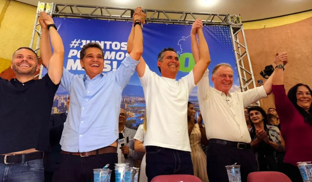 Podemos formaliza apoio a Ricardo Ferraço e busca vice na chapa ao governo do Espírito Santo