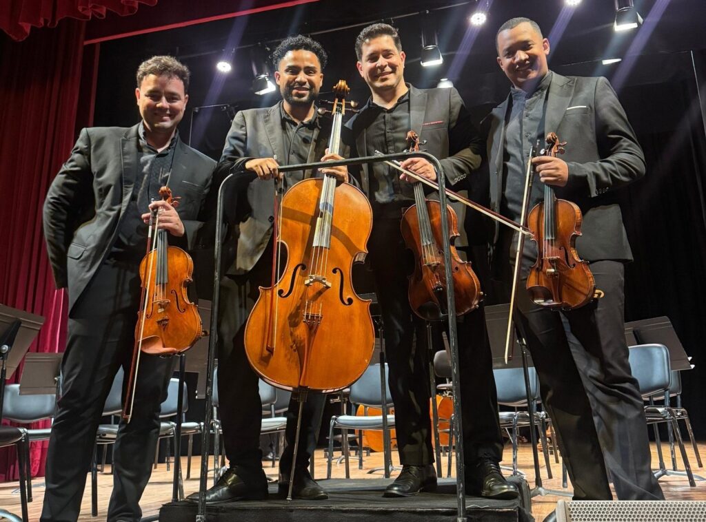 Quarteto Bratya presta homenagem a Michael Jackson em concerto no Teatro SESI Vitória