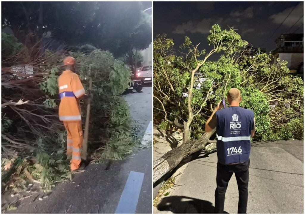 Vendaval devastador causa mortes e destruição no Rio de Janeiro