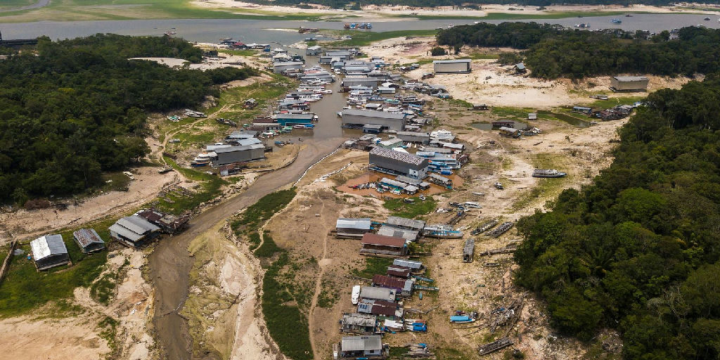 Amazonas enfrenta seca severa e municípios adotam medidas de emergência