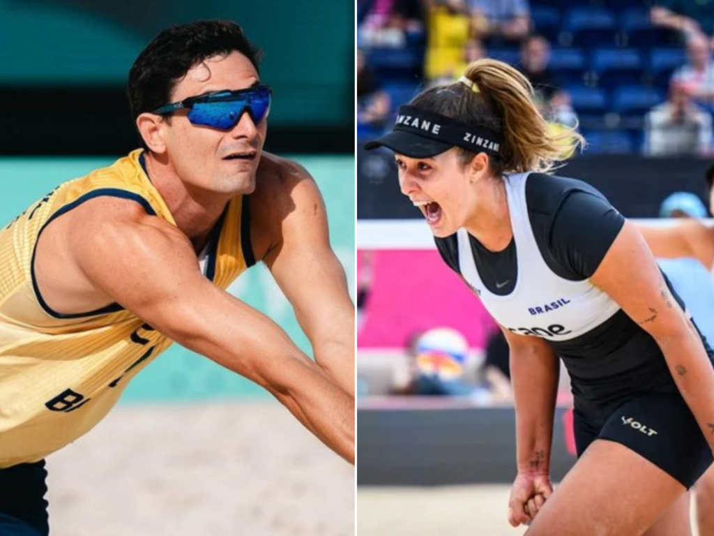 André Stein e Thâmela representam Brasil no Sul-americano de Vôlei de Praia