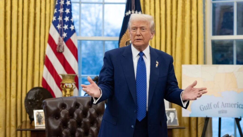Após vitória sobre o Irã, Trump defende anexação do estreito de Ormuz aos EUA em Nova York