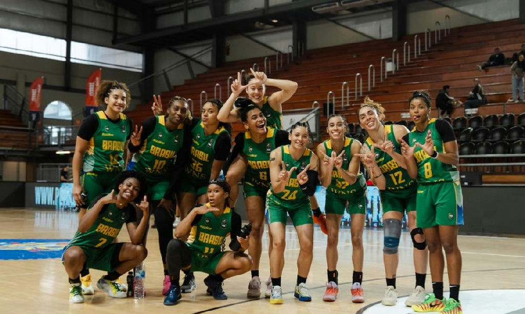 Brasil inicia Sul-americano de basquete feminino com vitória sobre o Chile