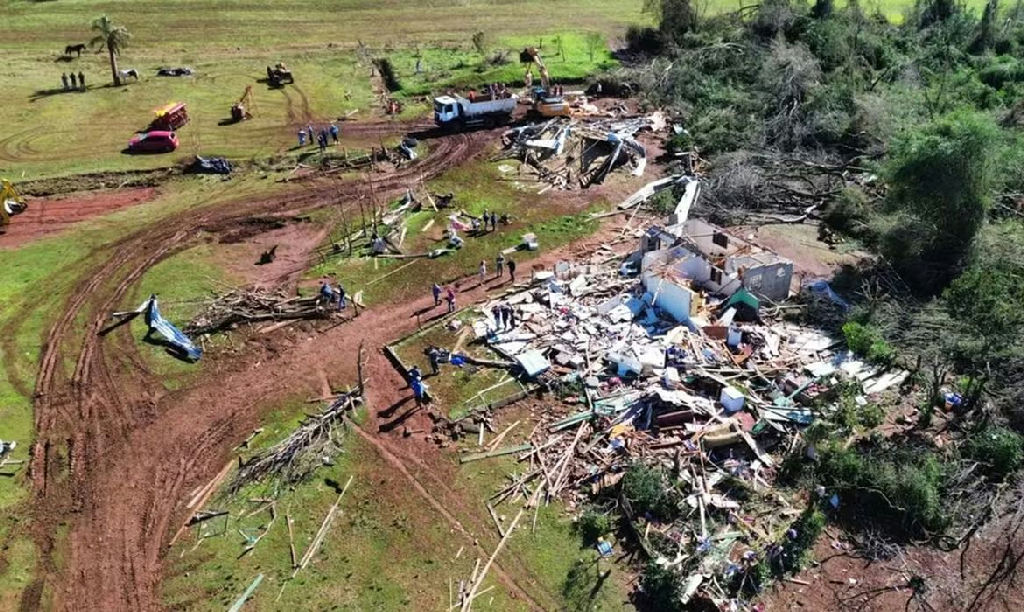 Brasil registra 81 tornados e pode superar recorde histórico até dezembro