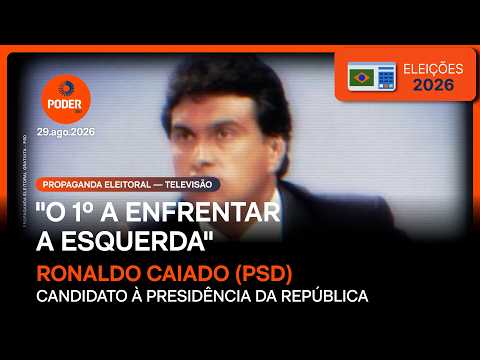 Caiado se declara o primeiro a criticar a esquerda em propaganda eleitoral