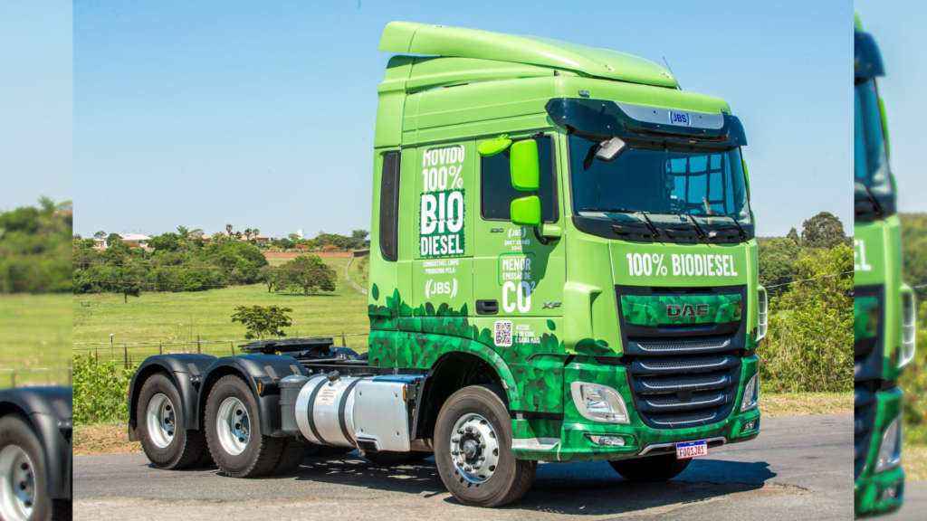 Caminhão da JBS atinge 500 mil km com biodiesel sem falhas de manutenção