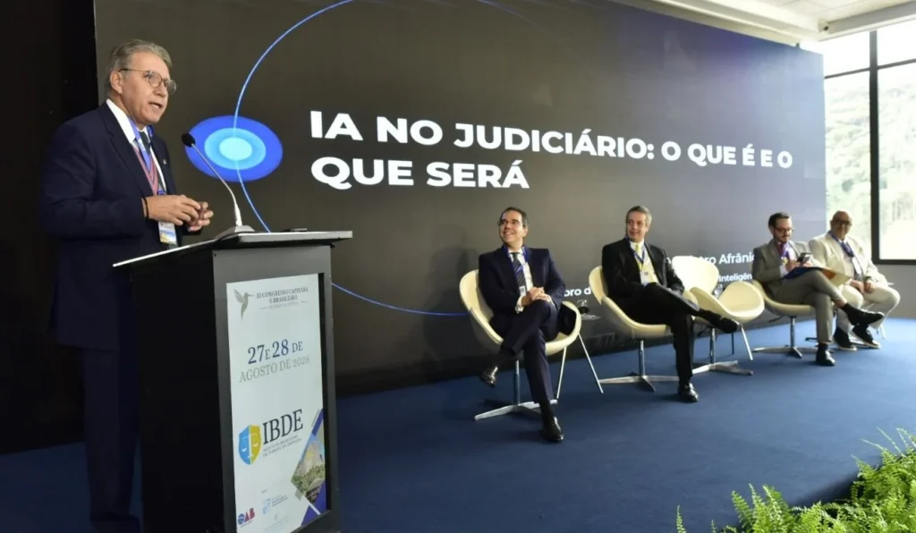 Inteligência artificial no Judiciário é tema central em congresso com ministro do STJ