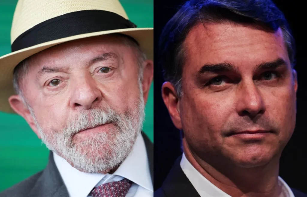 Lula e Flávio Bolsonaro empatam em pesquisa para o segundo turno das eleições