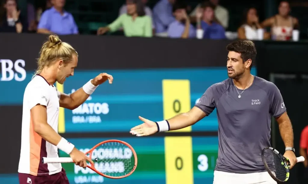 Rafael Matos e Orlando Luz eliminam Bolelli e Vavassori e chegam à semi do ATP de Cincinnati