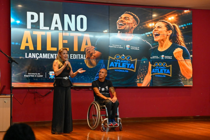 Vitória apresenta investimento de R$ 1 milhão no Plano Atleta 2026 para apoiar esportistas