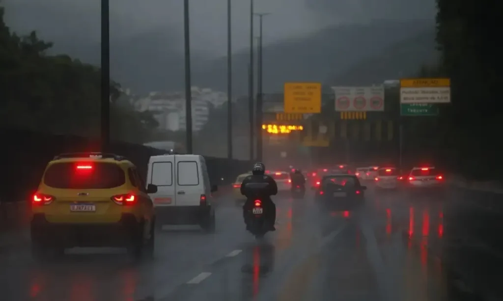 Ventania e chuvas fortes preocupam moradores do Rio nesta terça-feira