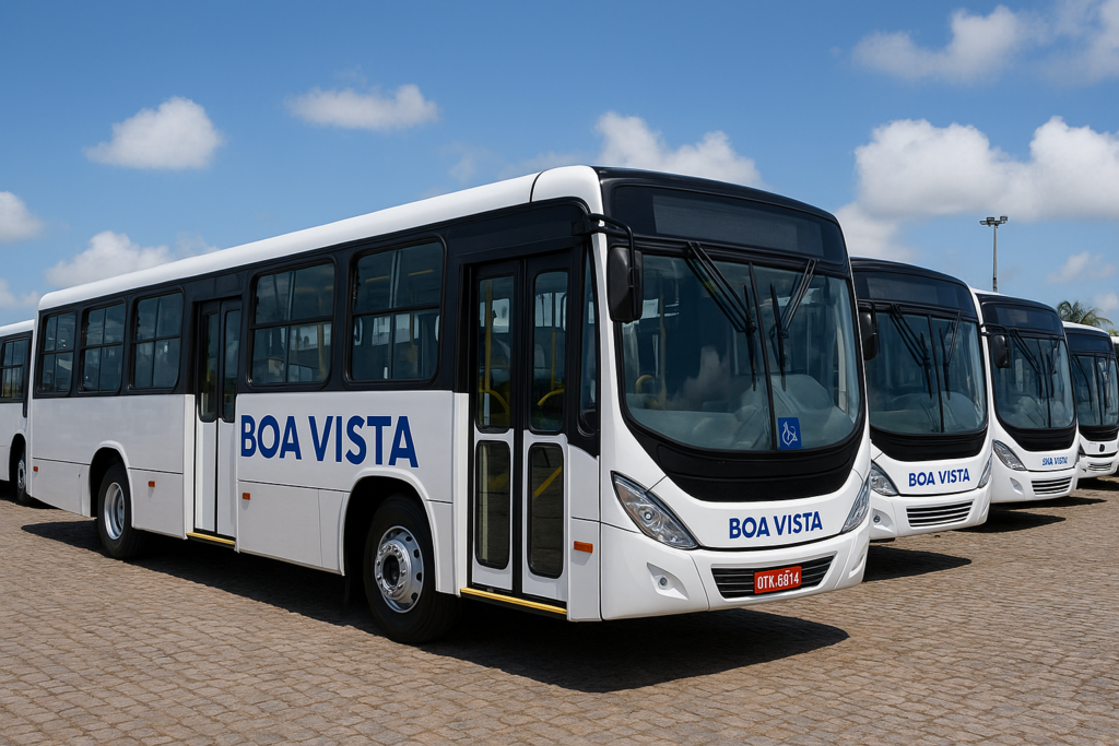 Aracaju amplia frota de ônibus com 45 novos veículos da Boa Vista