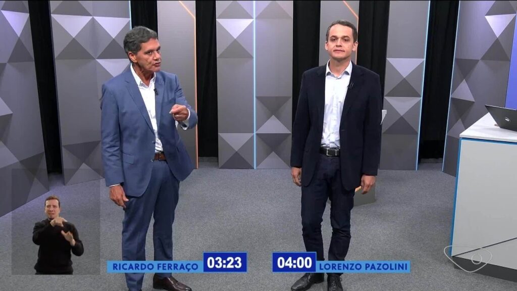 Confronto de propostas marca debate entre candidatos ao governo capixaba na TV Gazeta