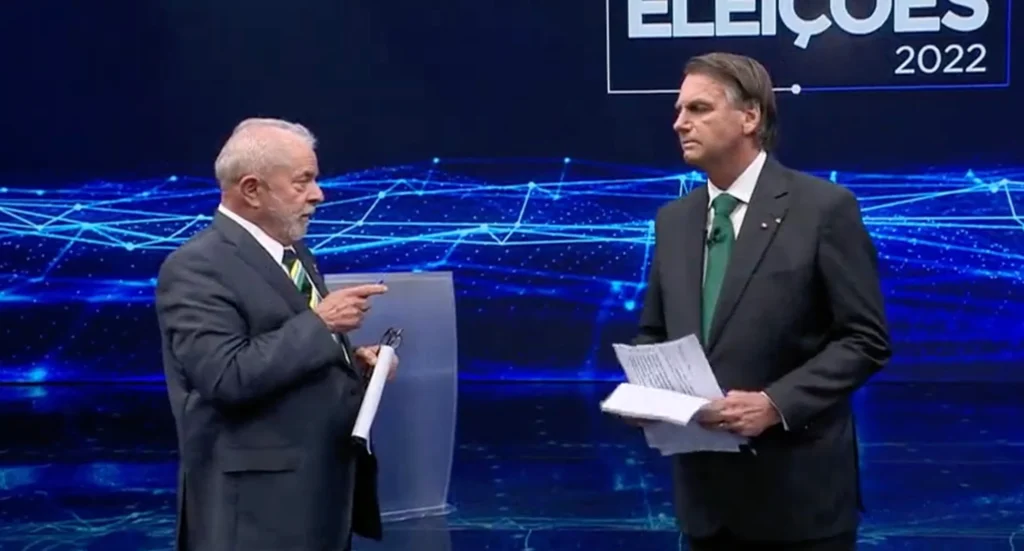 Debate histórico entre Lula e Bolsonaro na Band: trocas de acusações e momentos marcantes