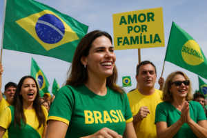Fernanda Bolsonaro se destaca na campanha de Flávio para conquistar o voto feminino