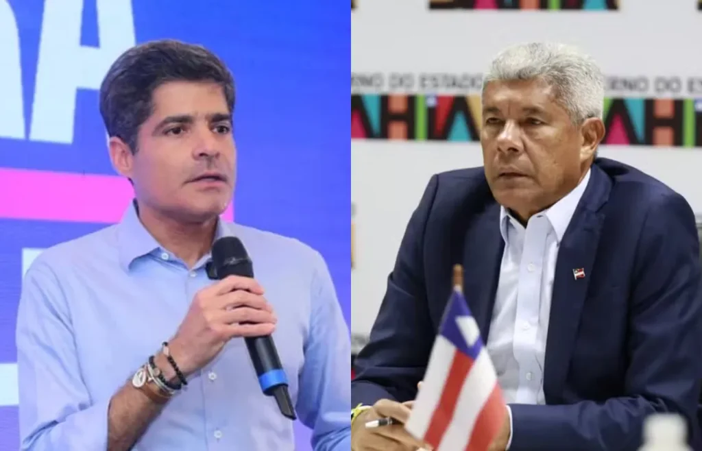 Jerônimo Rodrigues lidera com 51,5% na Bahia, enquanto ACM Neto alcança 47,4%
