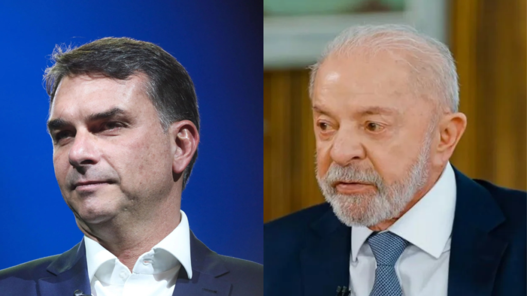 Pesquisa Quaest aponta Flávio Bolsonaro com 44% e Lula com 42% no 2º turno