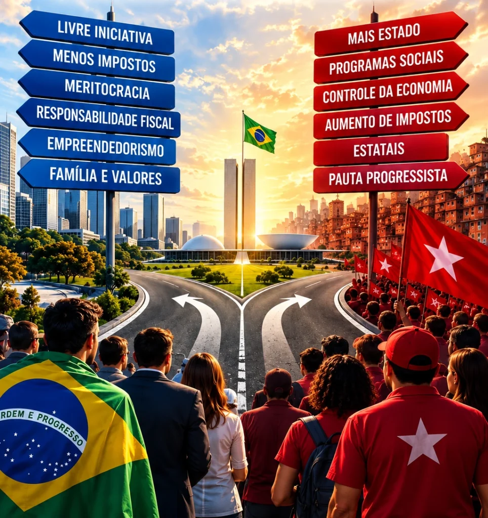 Polarização política no Brasil: direita e esquerda em debate