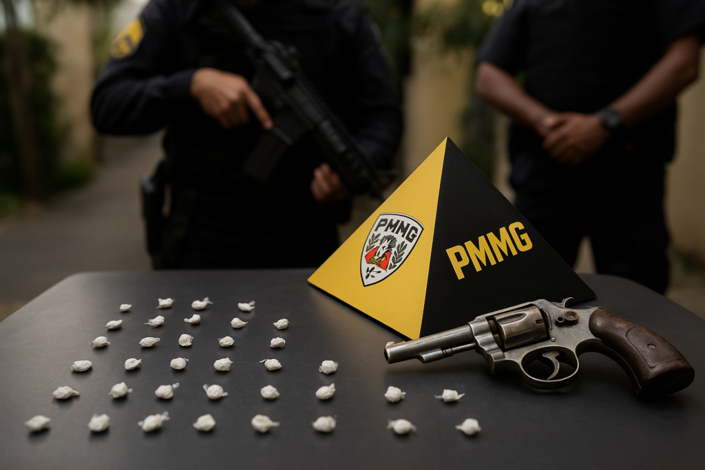 Policiais militares apreendem dupla de adolescentes em Pirapora por ameaça armada contra irmãs