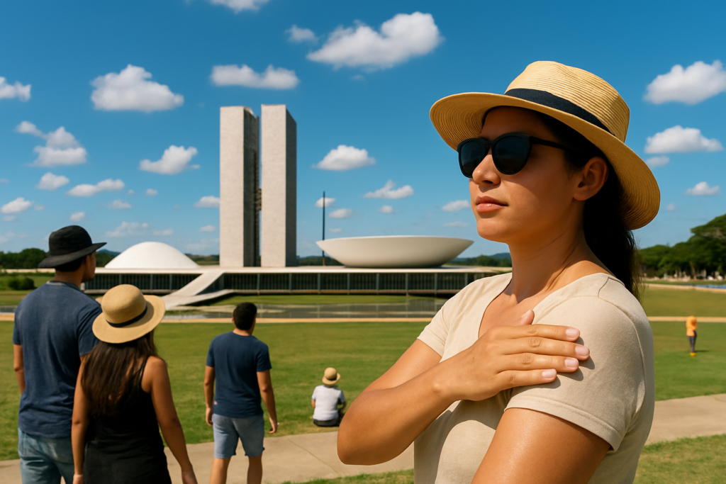 Previsão do tempo para Brasília: sol e calor marcam o dia