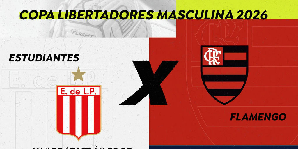 Rádio Nacional narra duelo entre Estudiantes e Flamengo pela semifinal da Libertadores às 21h15