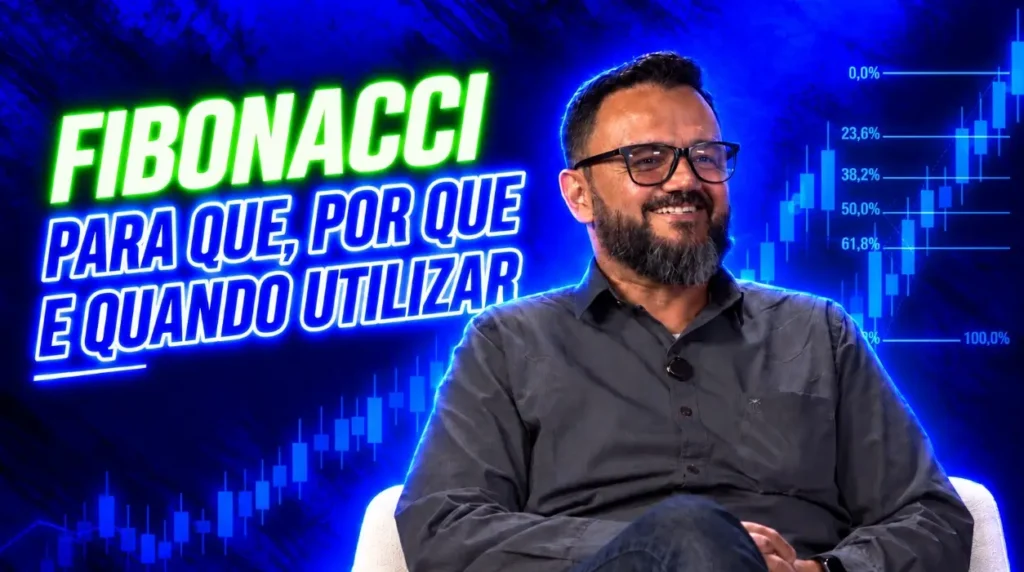 Robert Machado ensina a usar Fibonacci no day trade ao vivo na Casa Clear hoje