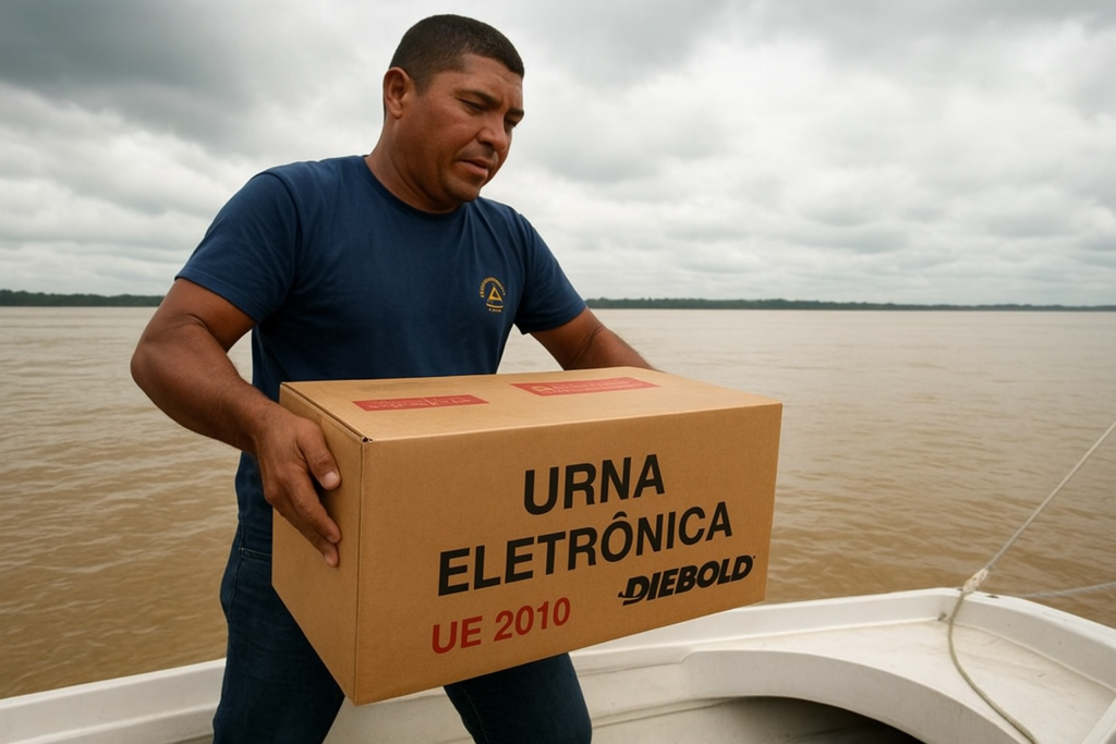 TRE do Pará inicia distribuição de 23 mil urnas eletrônicas para o segundo turno das eleições
