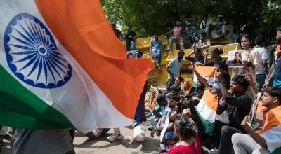 A diversidade dos manifestantes indianos e suas motivações