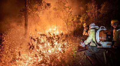 Ação humana intencional é a causa dos incêndios no Amazonas, afirma ministro