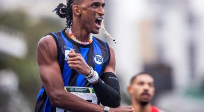 Alison dos Santos conquista ouro nos 400m e quebra recorde no Troféu Brasil
