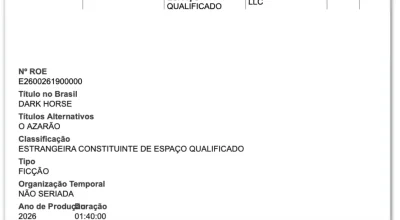 Ancine libera registro de Dark Horse, cinebiografia de Bolsonaro sob investigação
