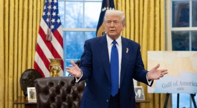 Após vitória sobre o Irã, Trump defende anexação do estreito de Ormuz aos EUA em Nova York