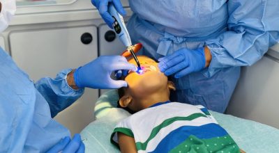 Atendimento odontológico móvel leva cuidados a estudantes em São Mateus