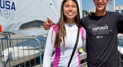 Atletas do Espírito Santo brilham no mundial de vela na Dinamarca