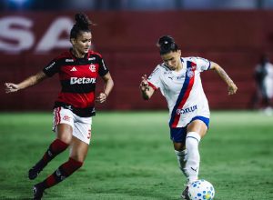 Bahia e Flamengo duelam em uma das semifinais da Copa do Brasil Feminina e Internacional pega o Bragantino na outra