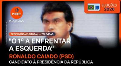 Caiado se declara o primeiro a criticar a esquerda em propaganda eleitoral