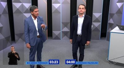 Confronto de propostas marca debate entre candidatos ao governo capixaba na TV Gazeta